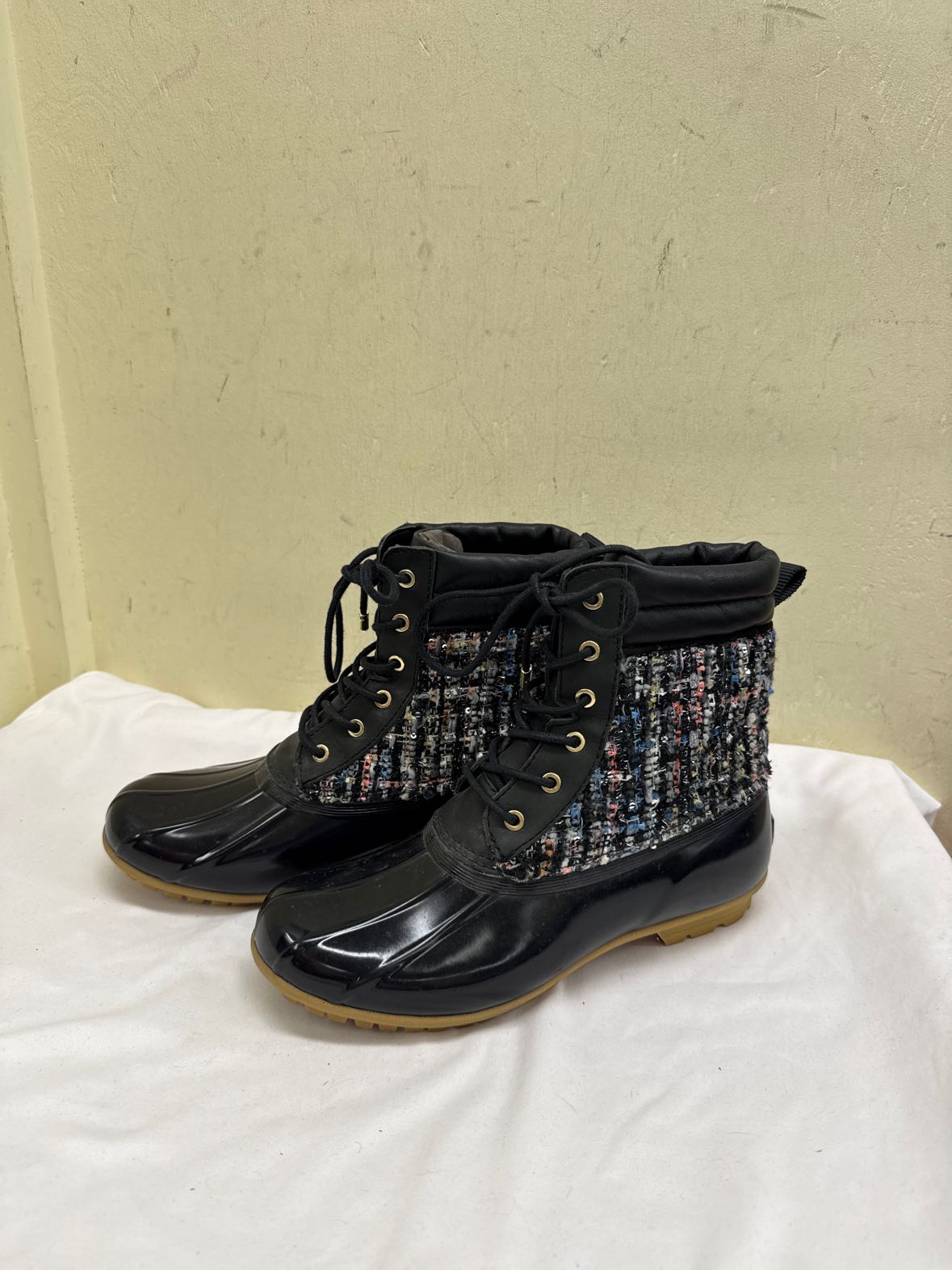 Sam Edelman Women's Size 7 Black Boots Shoes
