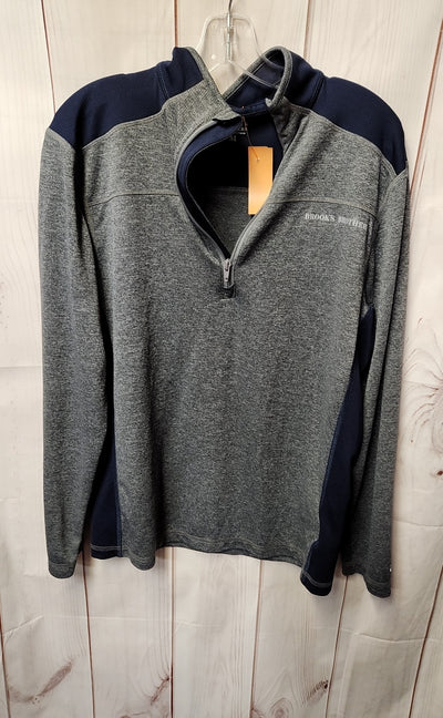 Brooks Brothers Men's Size M Gray Shirt