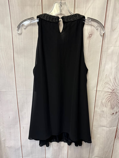 Alfani Women's Size 8 Black Sleeveless Top