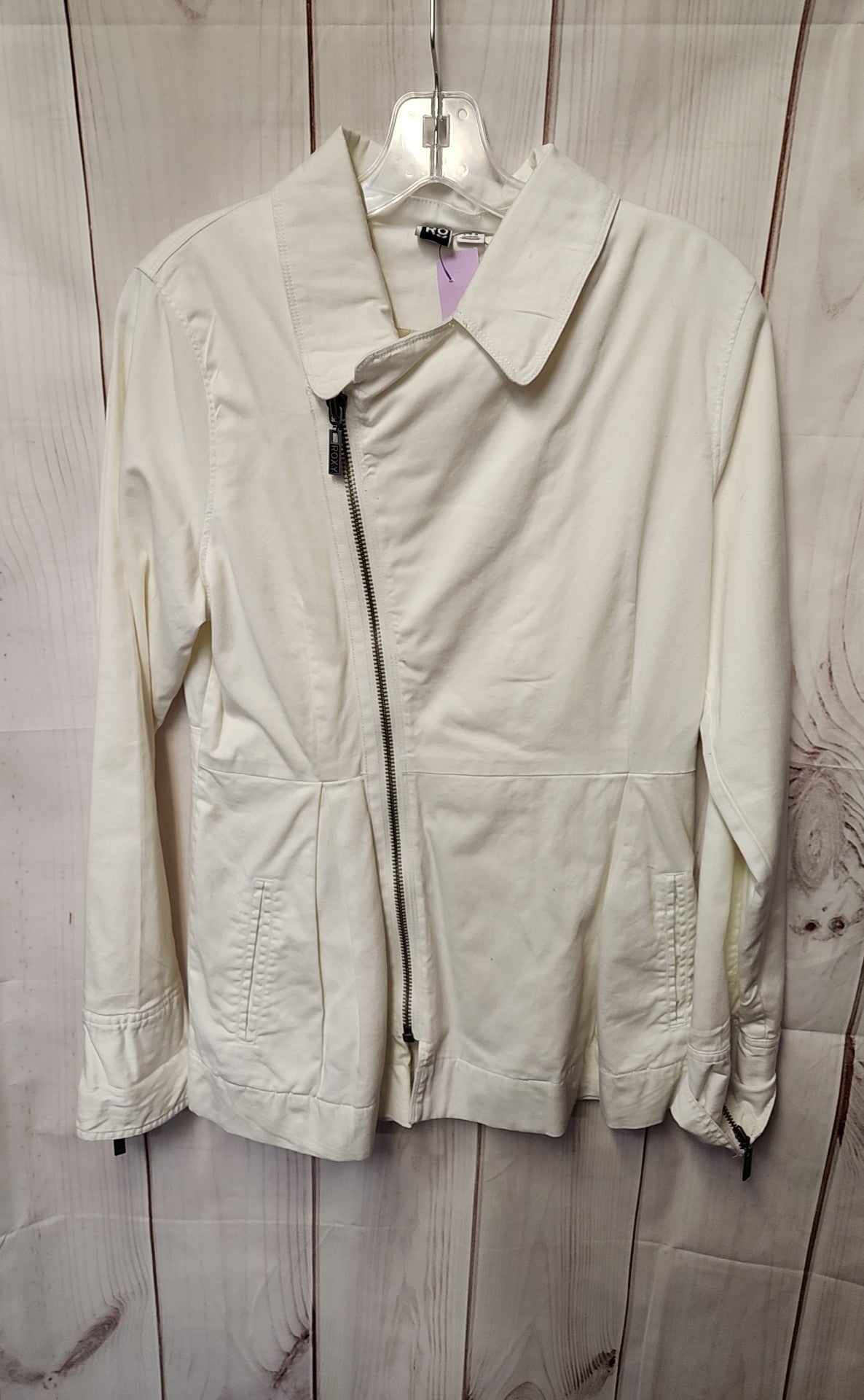 Roxy Women's Size L White Jacket