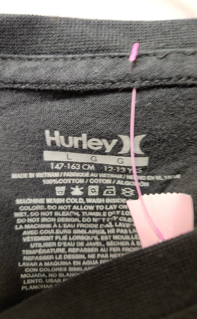 Hurley Boy's Size 12 Black Shirt