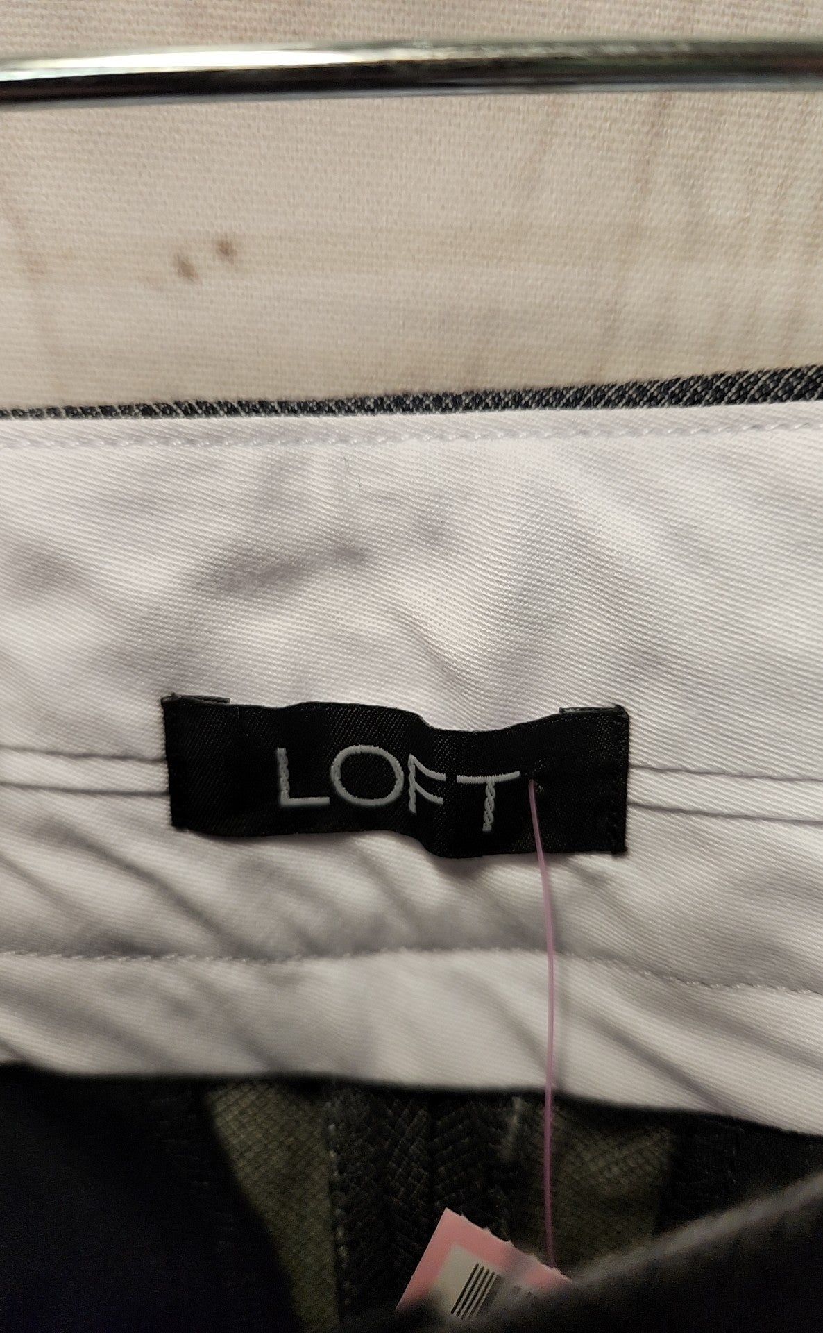 Loft Women's Size 0 Gray Pants Marisa