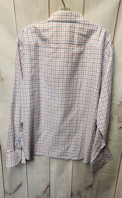 Untuckit Men's Size XL Pink Shirt
