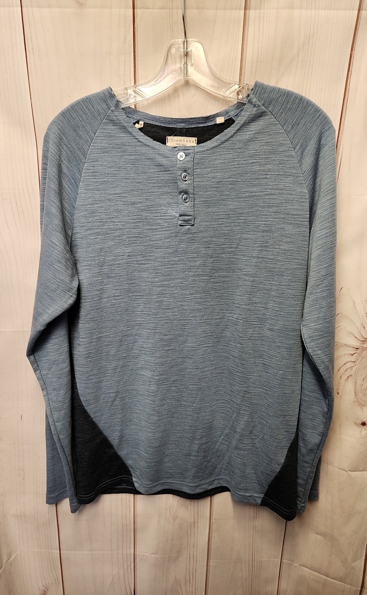 7 Diamonds Men's Size S Blue Shirt