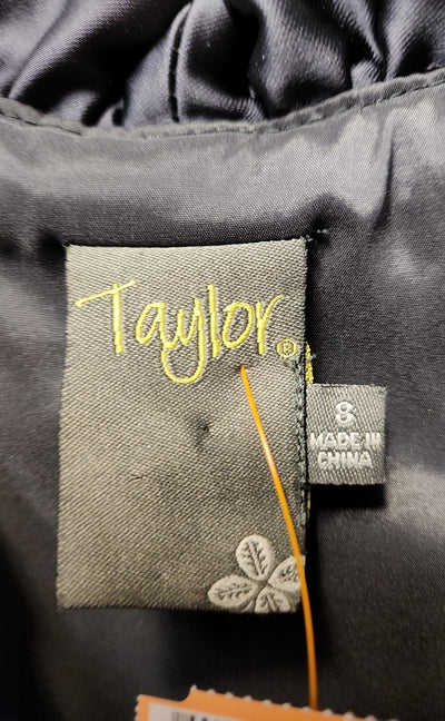 Taylor Women's Size 8 Black Dress