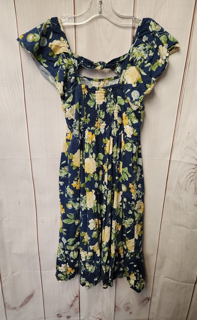 Old Navy Girl's Size 10/12 Navy Dress