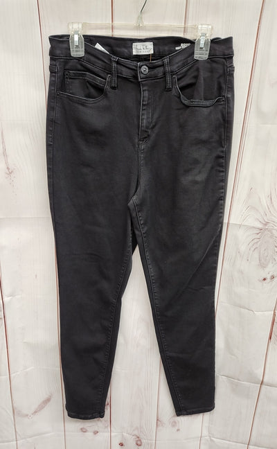 Nicole Miller Women's Size 31 (11-12) Black Jeans Soho High Rise Skinny