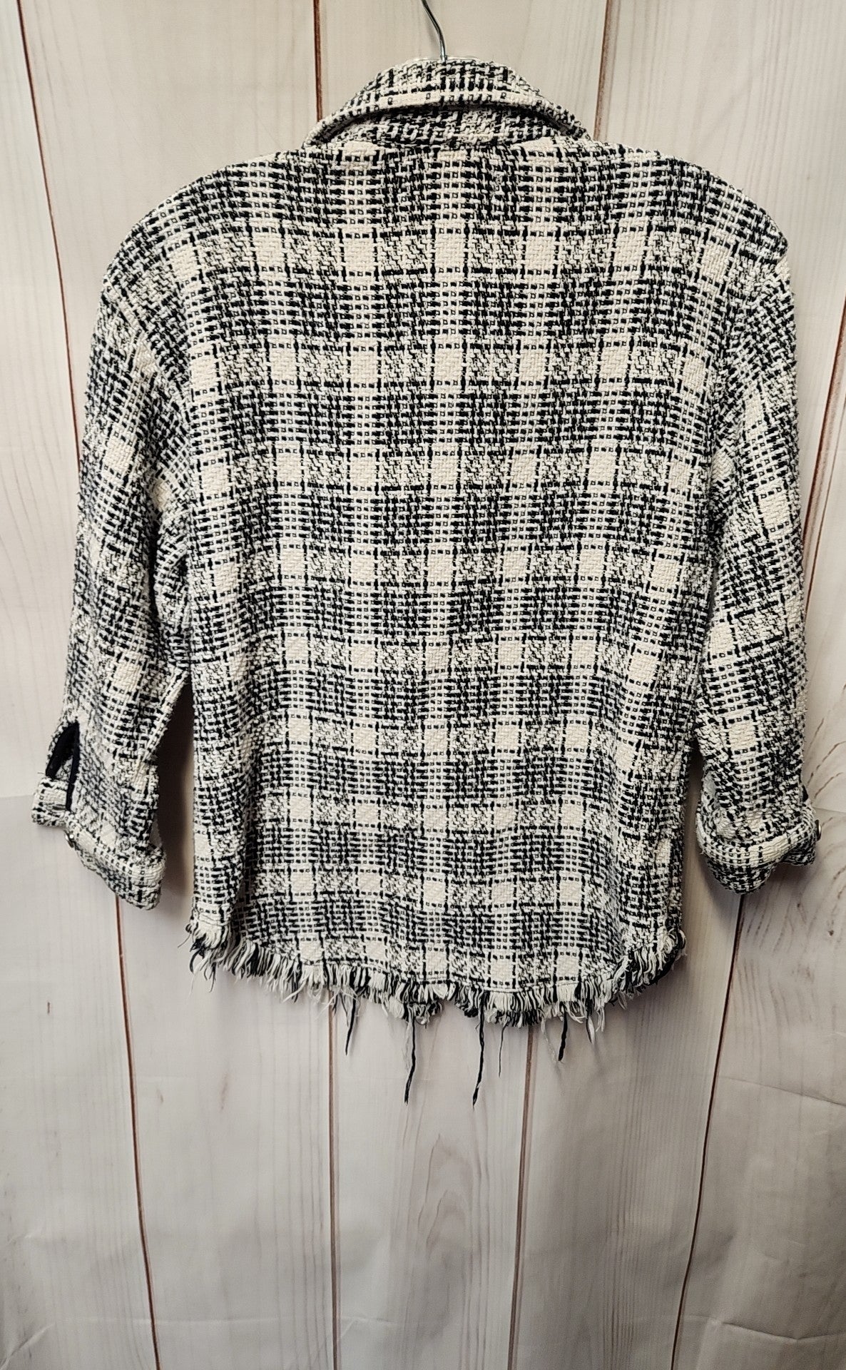 Zara Girl's Size 8 White & Black Jacket