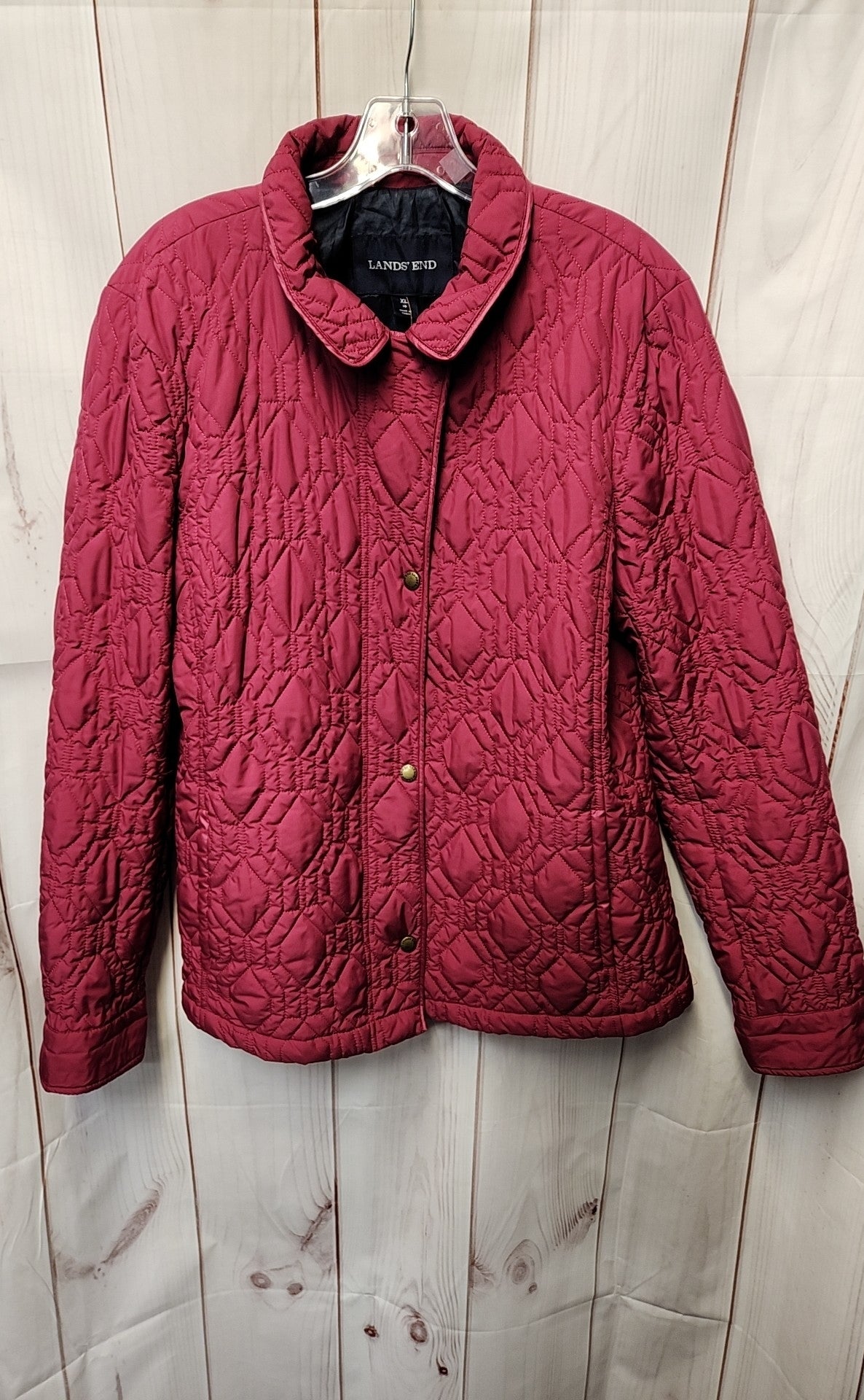 Lands End Women's Size XL Pink Jacket