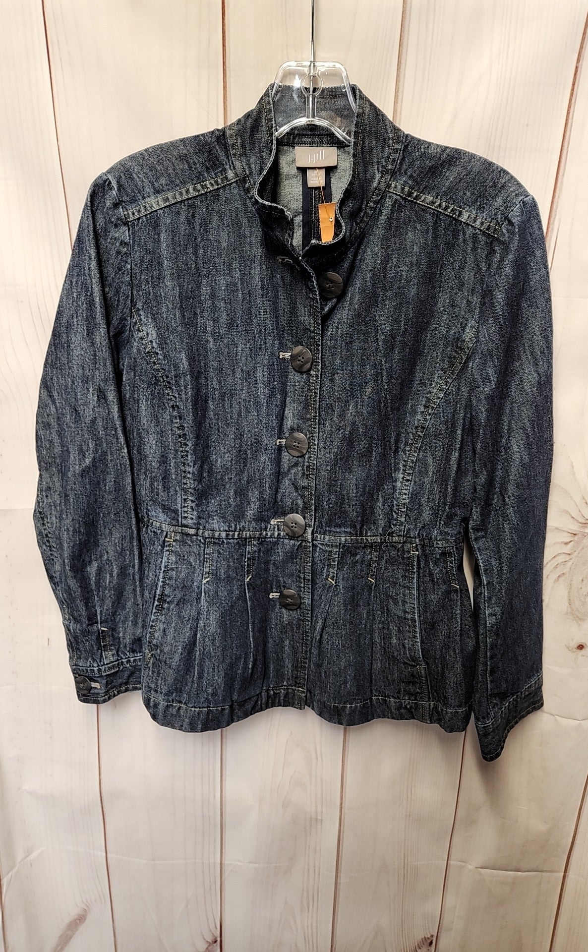 J Jill Women's Size 8 Petite Blue Jacket