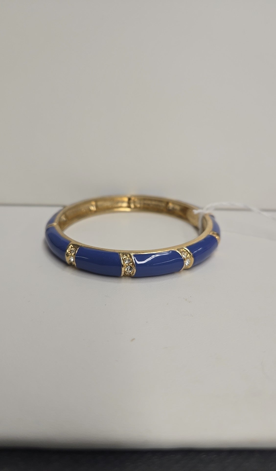 Blue Bangle Bracelet