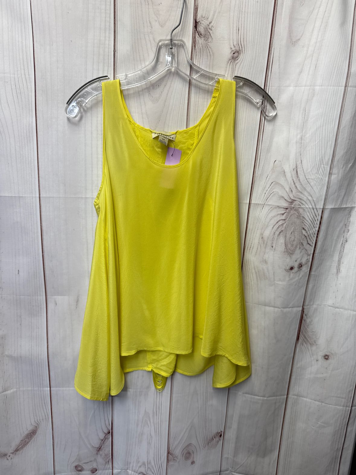 TwentyOne Women's Size S Yellow Sleeveless Top