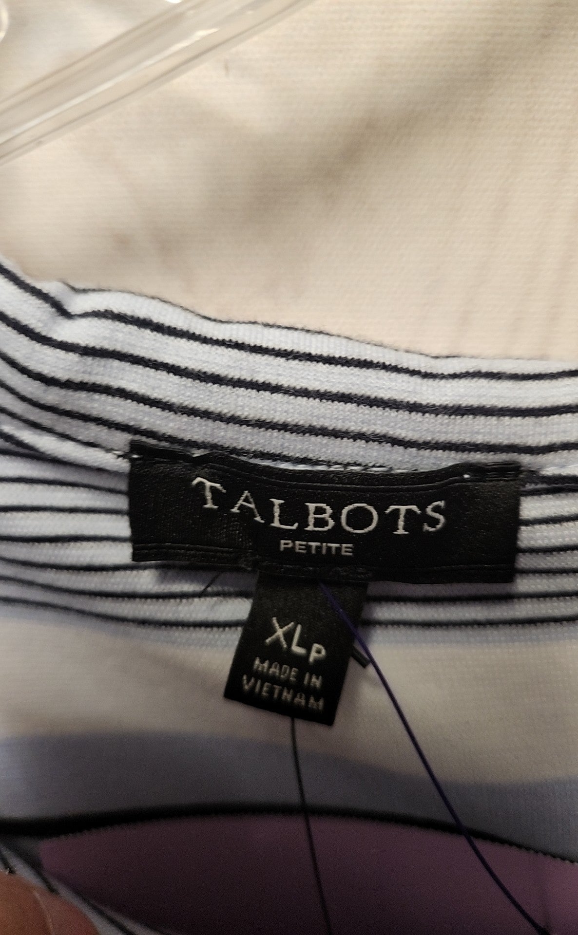 NWT Talbots Women's Size XL Light Blue Sleeveless Top