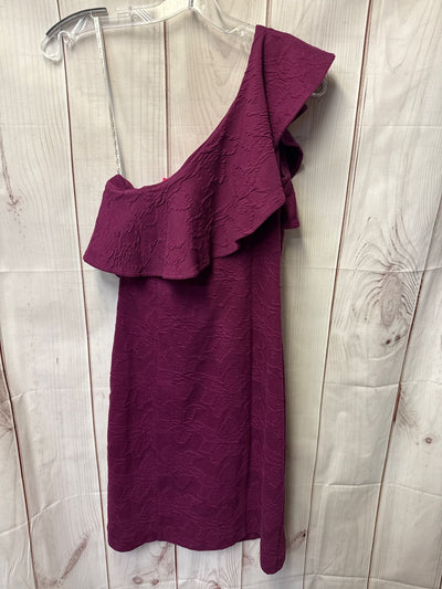 NWT Lilly Pulitzer Women's Size 0 Bourdeaux One Shoulder Dress Amarena Cherry
