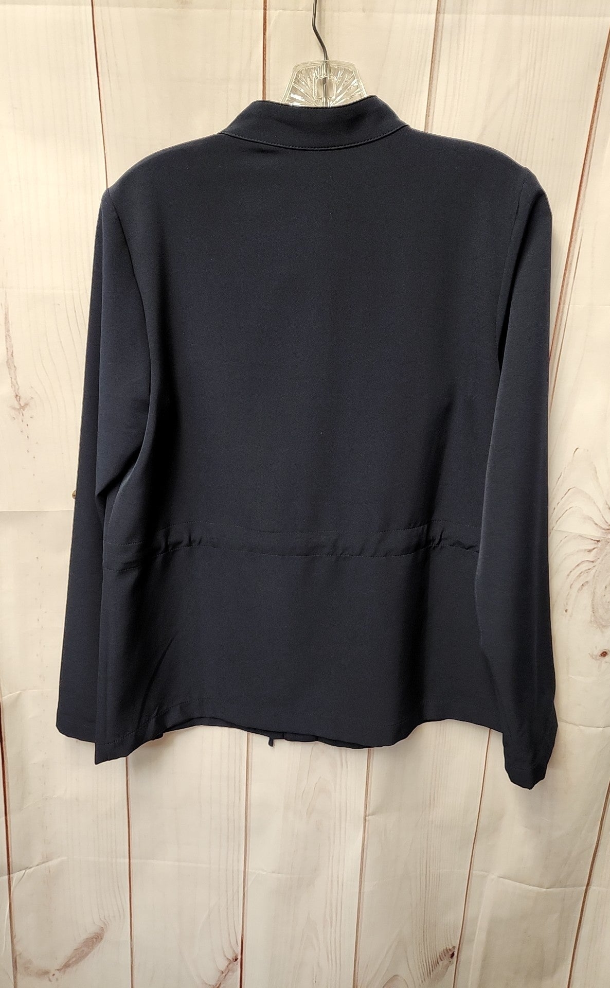 J Jill Wearever Collection Women's Size XL Navy Long Sleeve Top