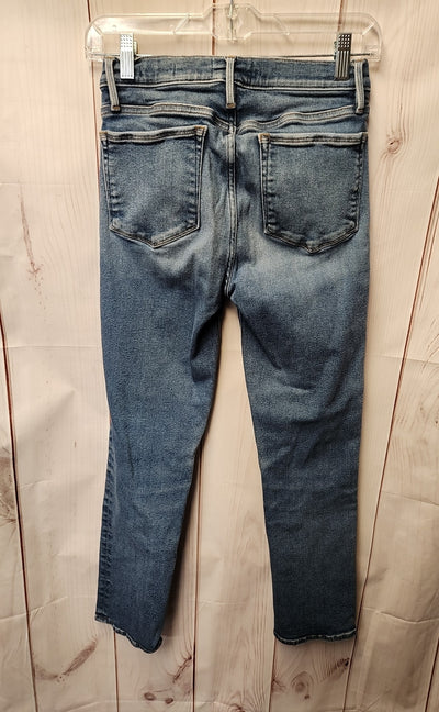 Frame Women's Size 27 (3-4) Blue Jeans Le Nouveau Straight