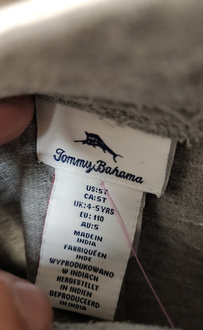 Tommy Bahama Boy's Size 5 Gray Shorts