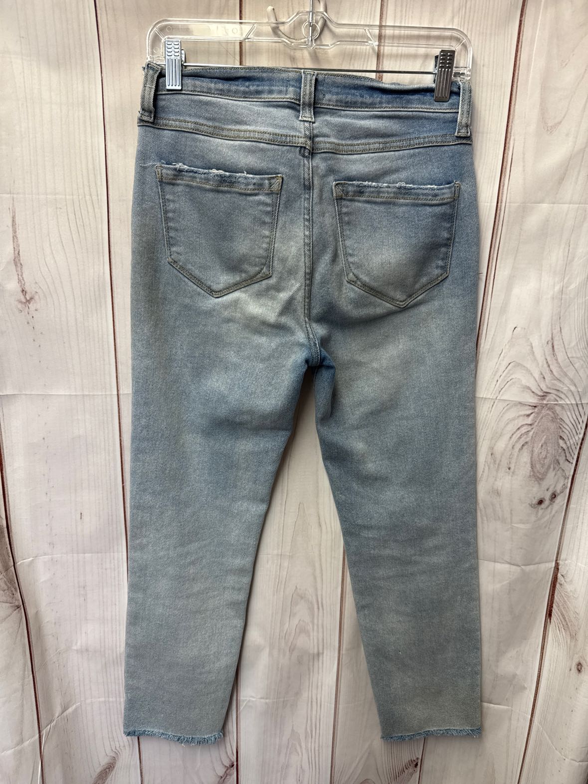 Kensie Women's Size 27 (3-4) Blue Jeans High Rise Stovepipe