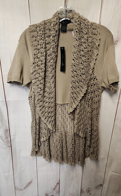 NWT Venue Women's Size S Brown Cardigan
