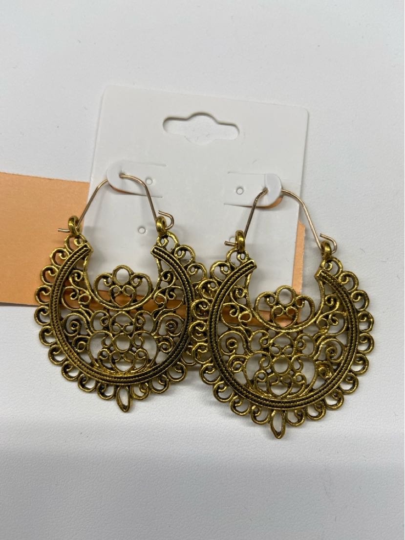 Gold Drop Earrings