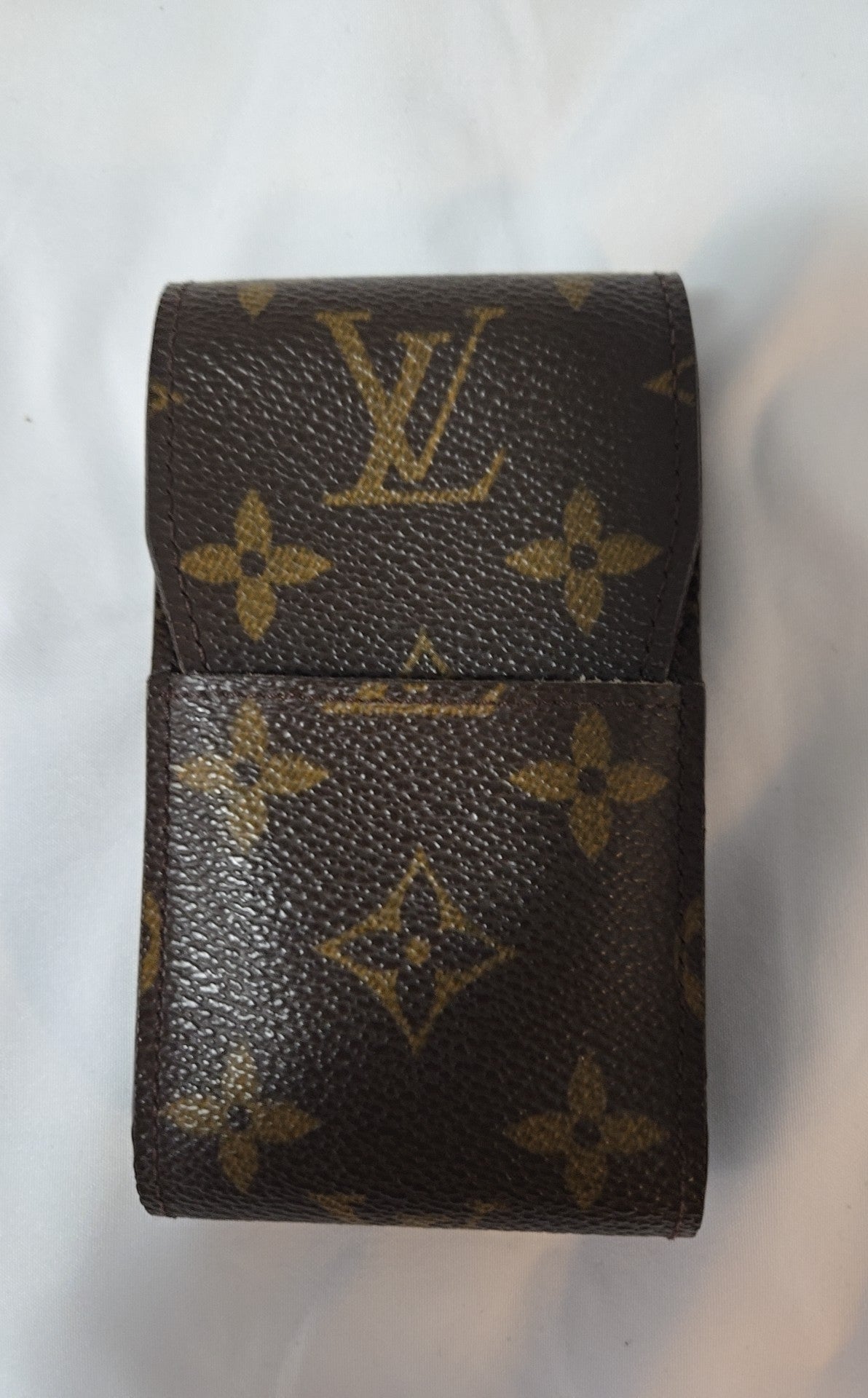 Louis Vuitton Vintage Monogram Brown Cigarette Pouch