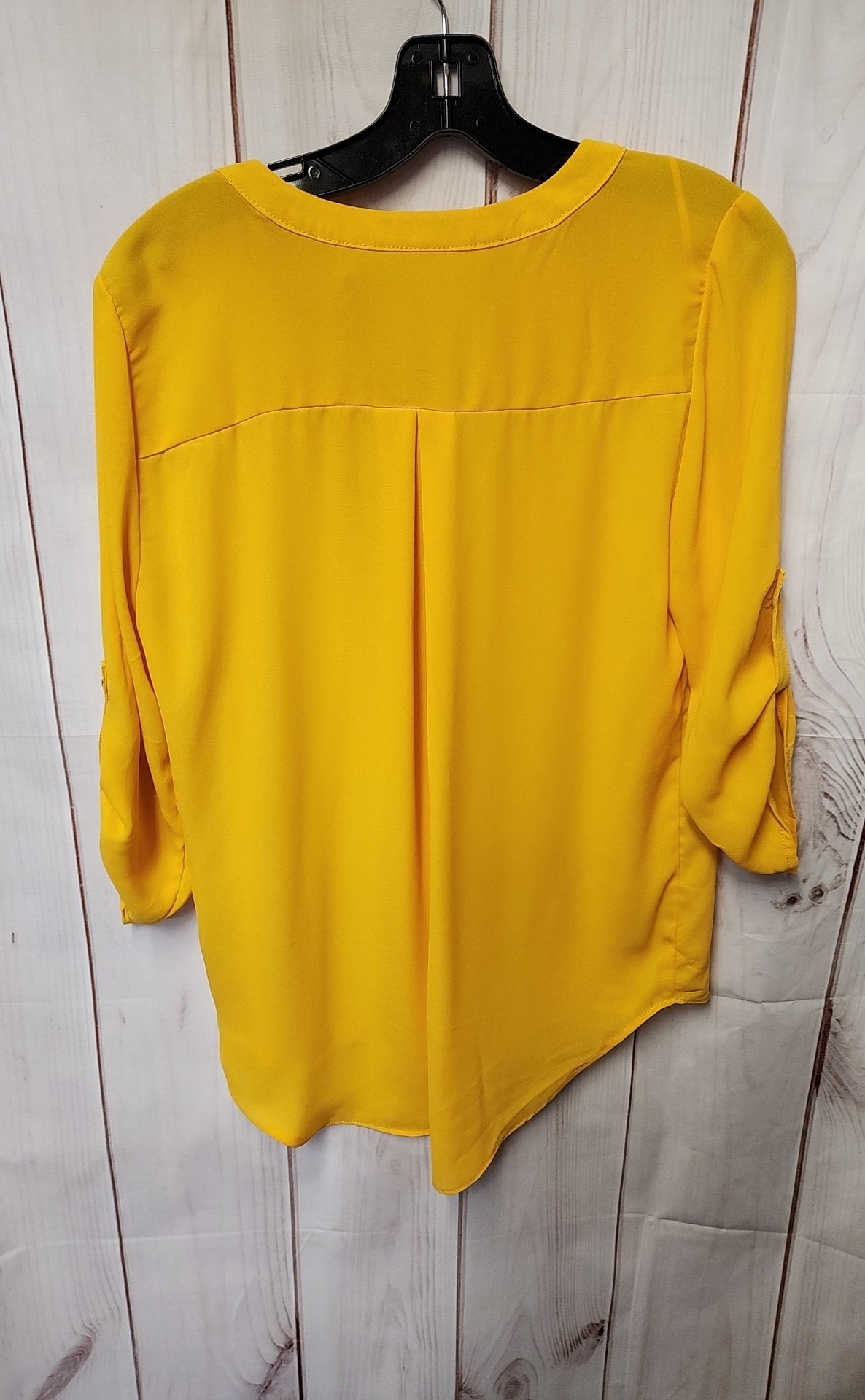 Chaus Women's Size S Yellow 3/4 Sleeve Top