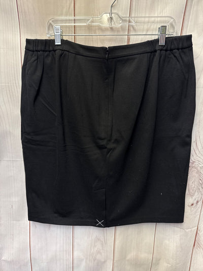 Talbots Women's Size 16 Black Skirt