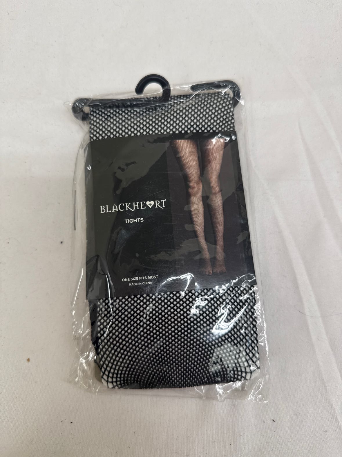 NIB Blackheart Size One Size Black Tights