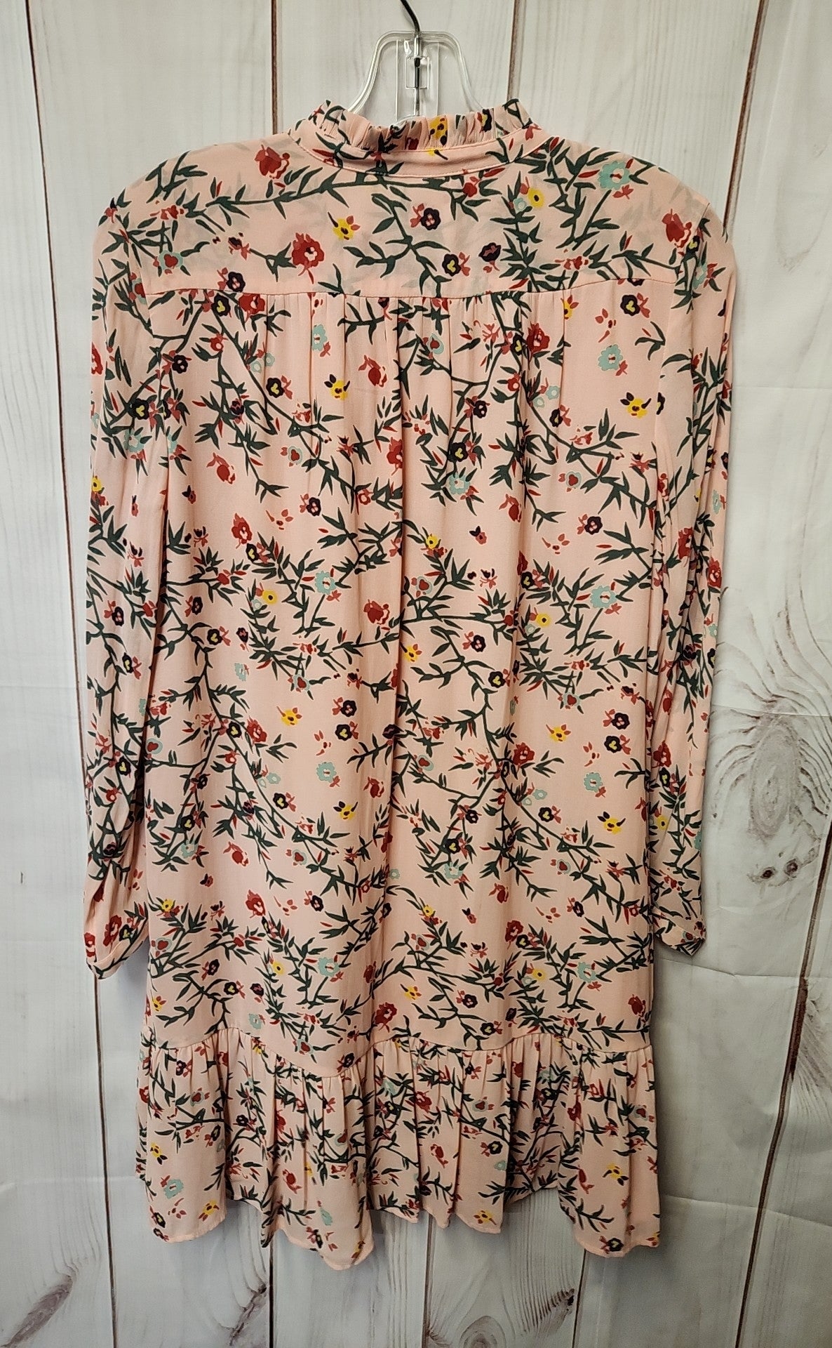 Loft Women's Size S Pink Floral Dress