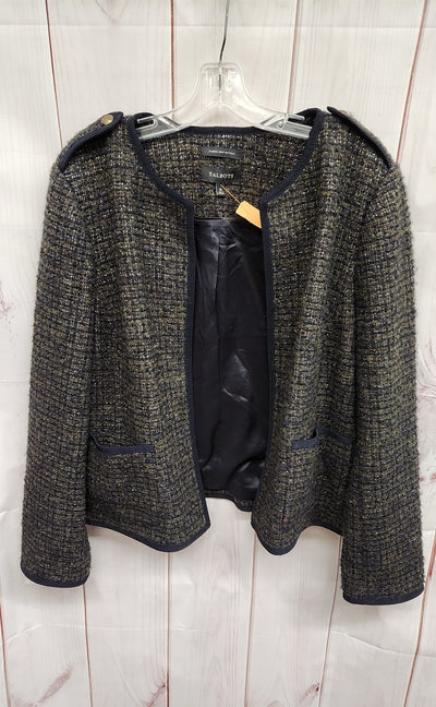 Talbots Women's Size 16 Green Cardigan