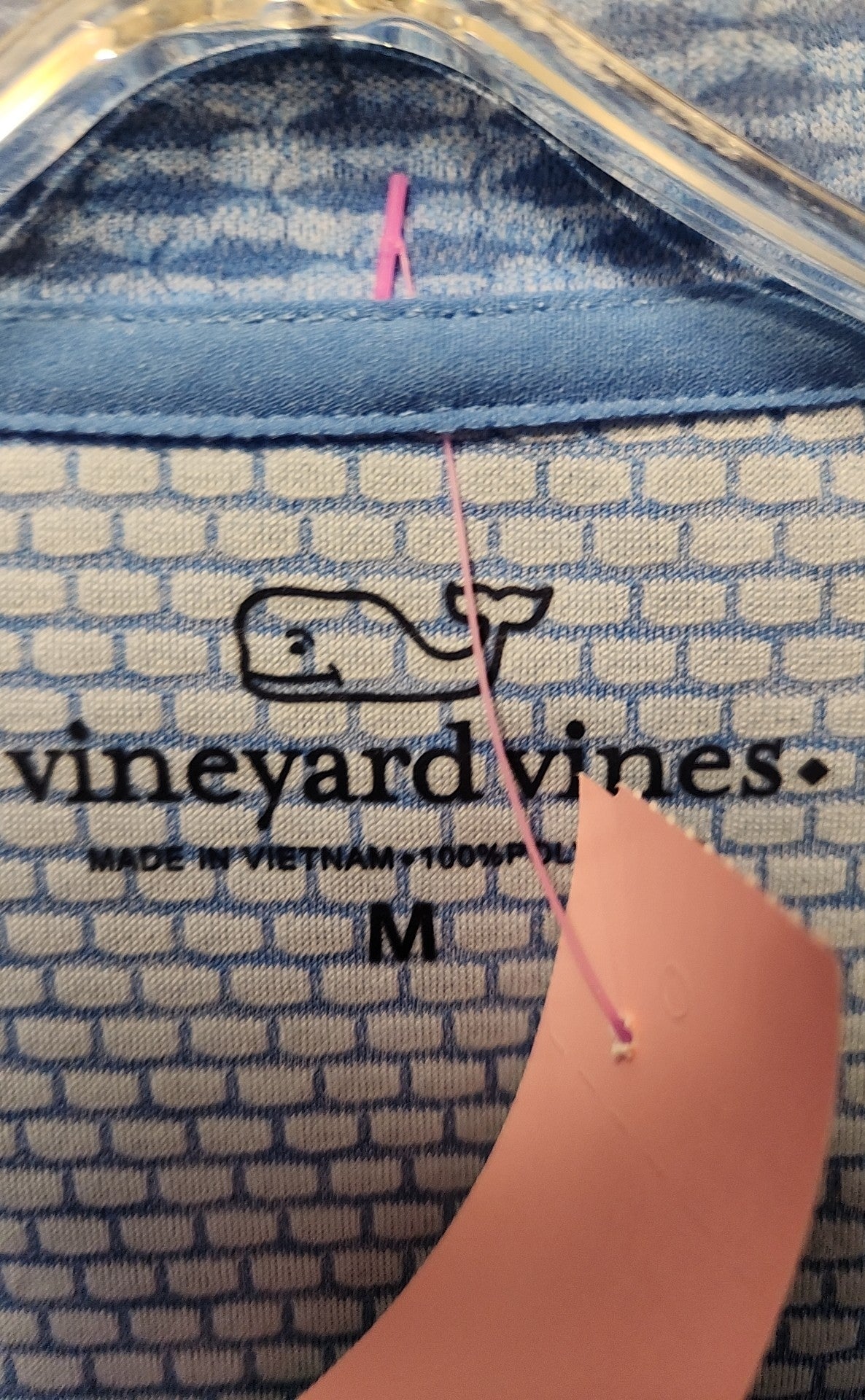 Vineyard Vines Men's Size M Blue Shirt
