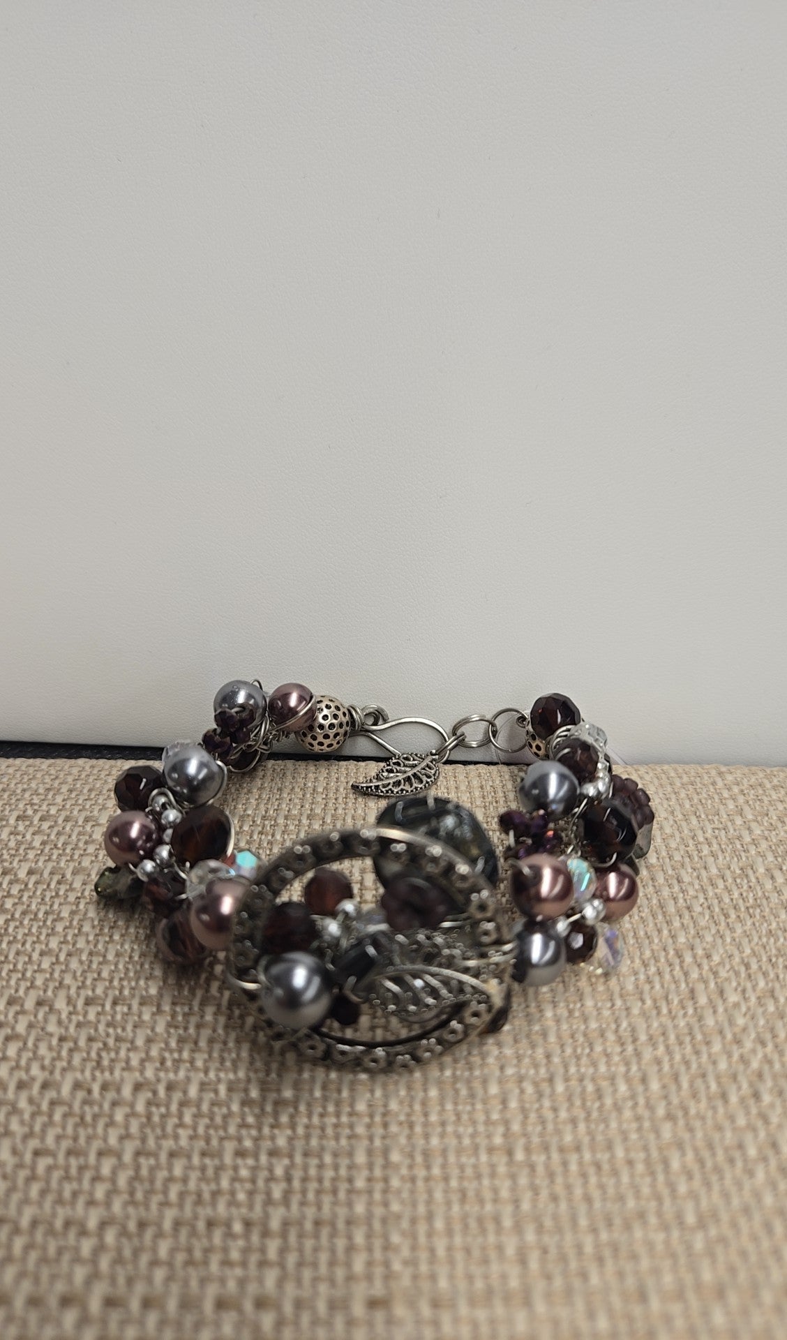 Purple Beaded Bracelet