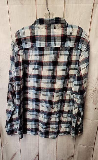 American Eagle Men's Size XL Blue Shirt