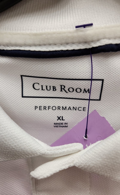 Club Room Men's Size XL White Shirt