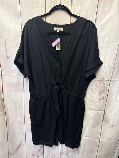NWT Lou & Grey Women's Size L Black Romper