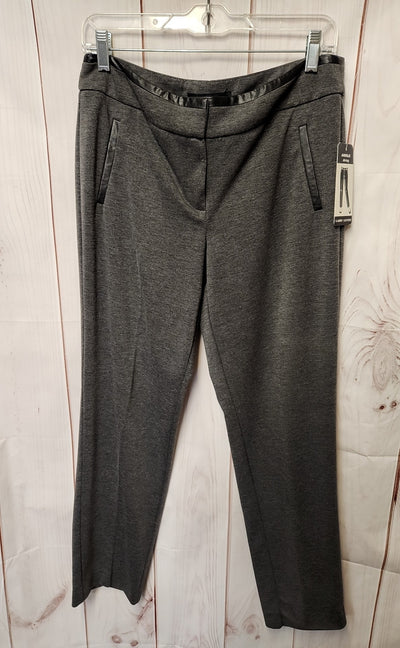NWT Larry Levine Women's Size 10 Gray Pants