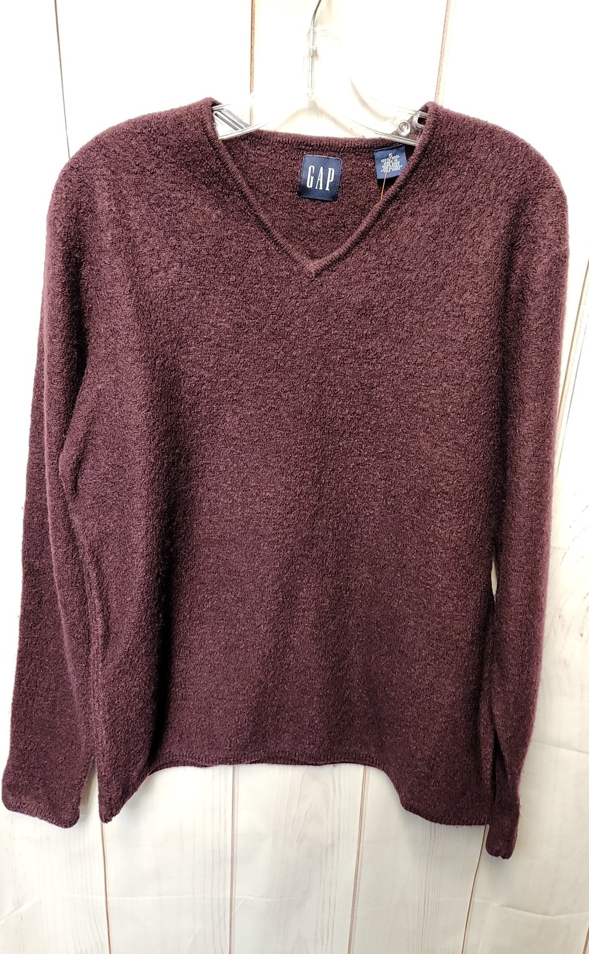 Gap Men's Size S Purple Wool Sweater