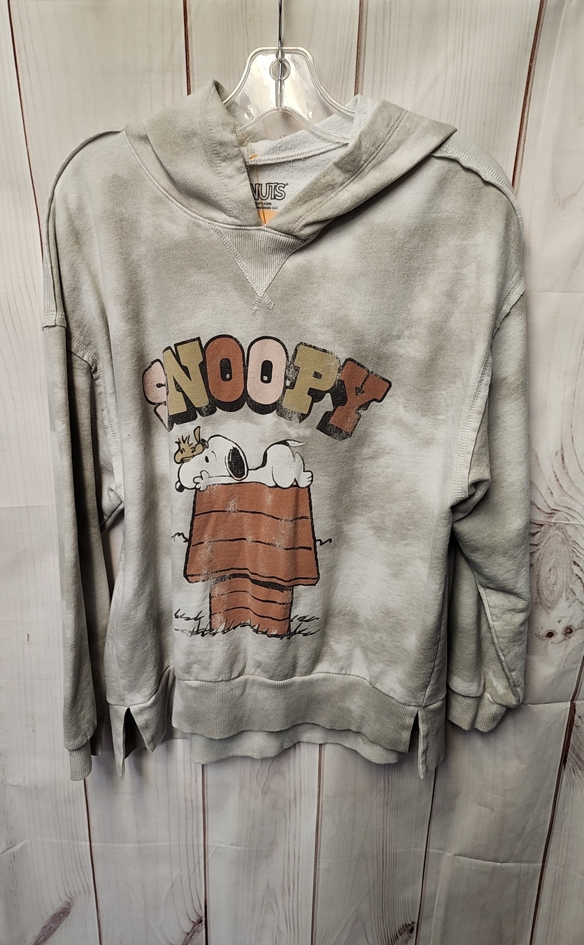 Peanuts Women's Size XL Gray Sweatshirt