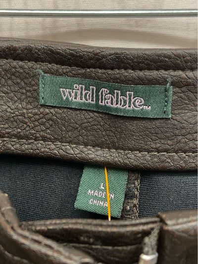 Wild Fable Women's Size L Brown Skirt