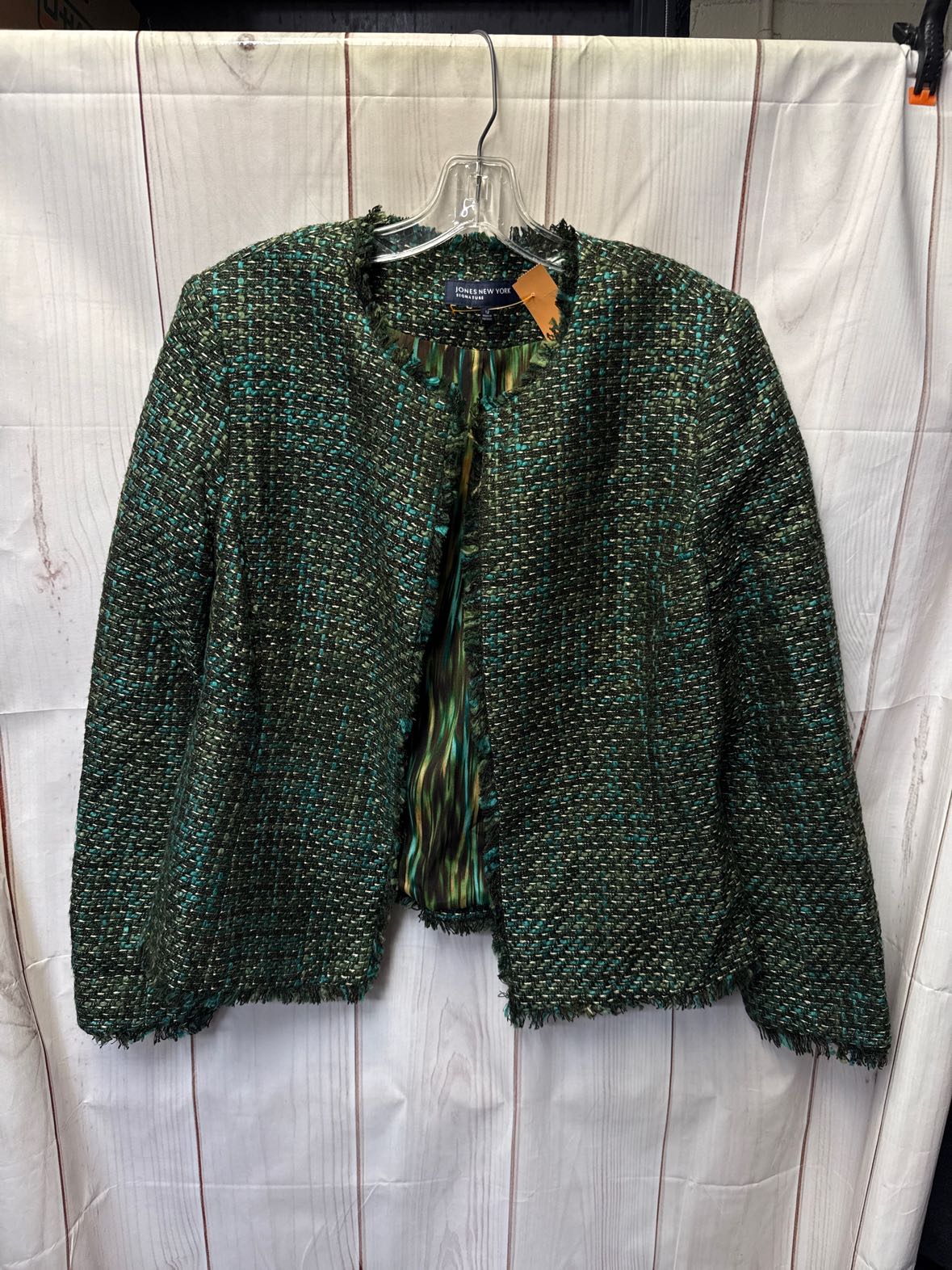 Jones New York Women's Size 12 Green Jacket