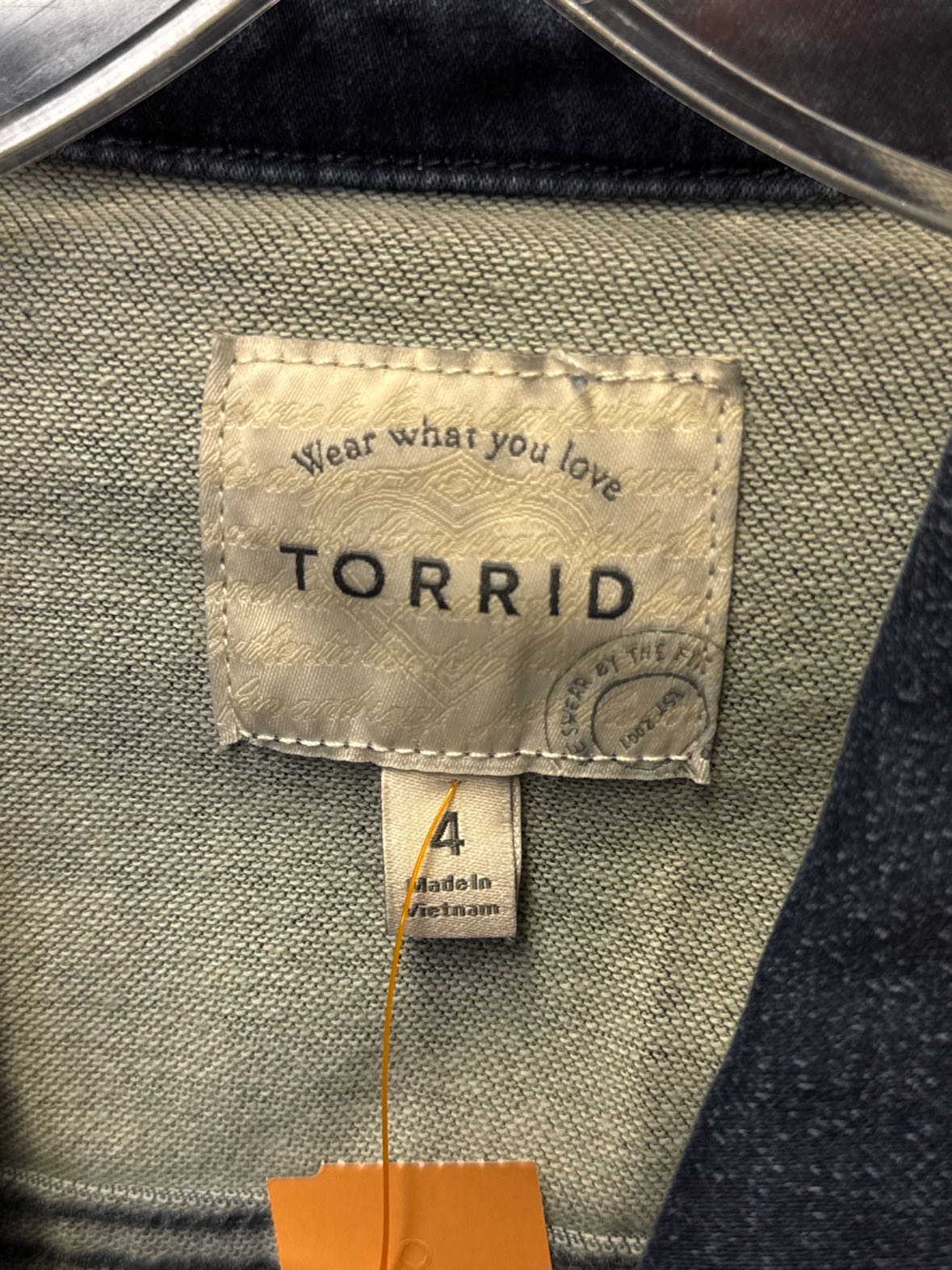 Torrid Women's Size 4X Blue Short Sleeve Top