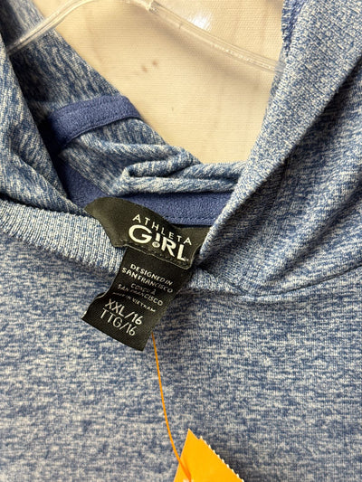Athleta Girl's Size 16 Blue Shirt