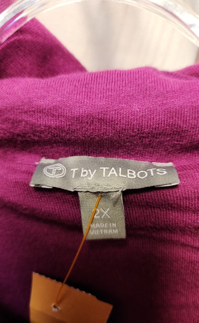 Talbots Women's Size 2X Purple Jacket