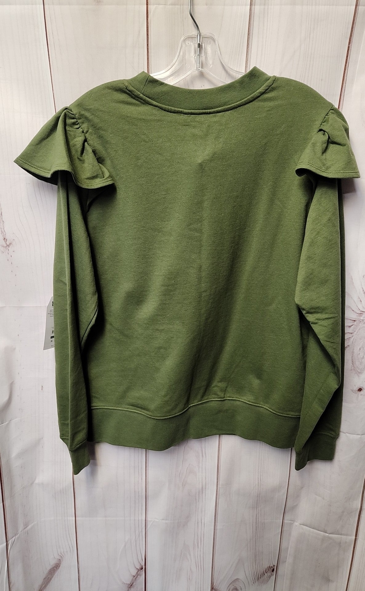 NWT Time and Tru Women's Size L Green Long Sleeve Top