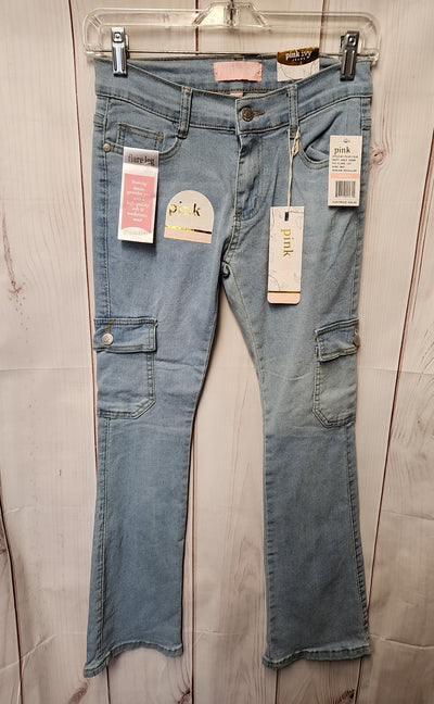 NWT Pink Ivy Girl's Size 14 Blue Jeans