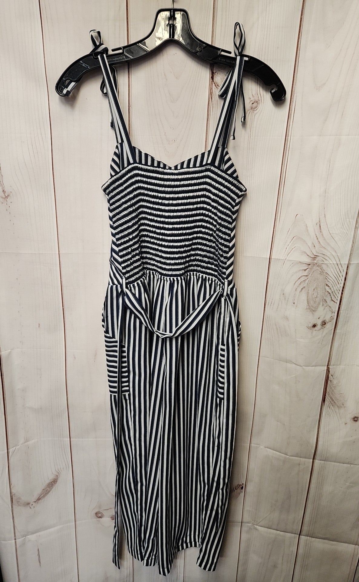 Monteau Women's Size S Blue Jumpsuit