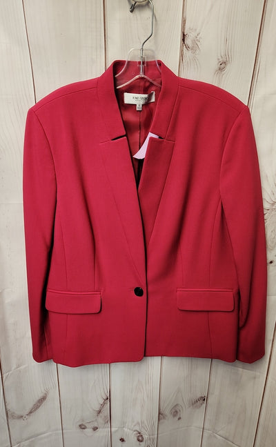 Jones Studio Women's Size 16 Pink Blazer
