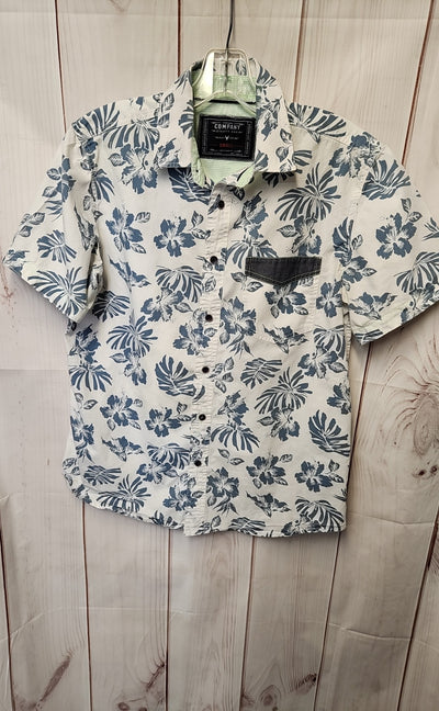 Company 81 Men's Size S White Floral Shirt