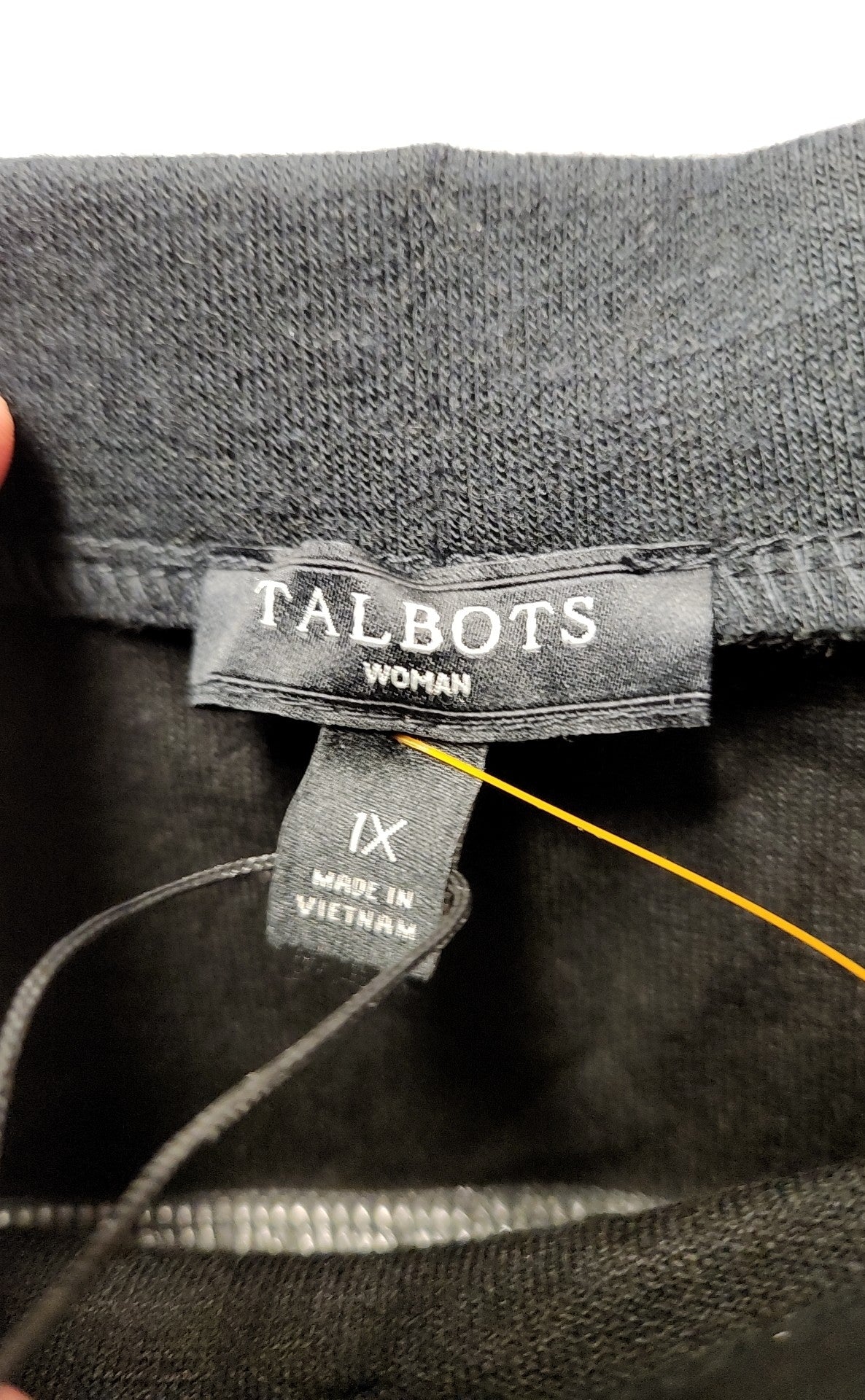 NWT Talbots Women's Size 1X Black Skirt