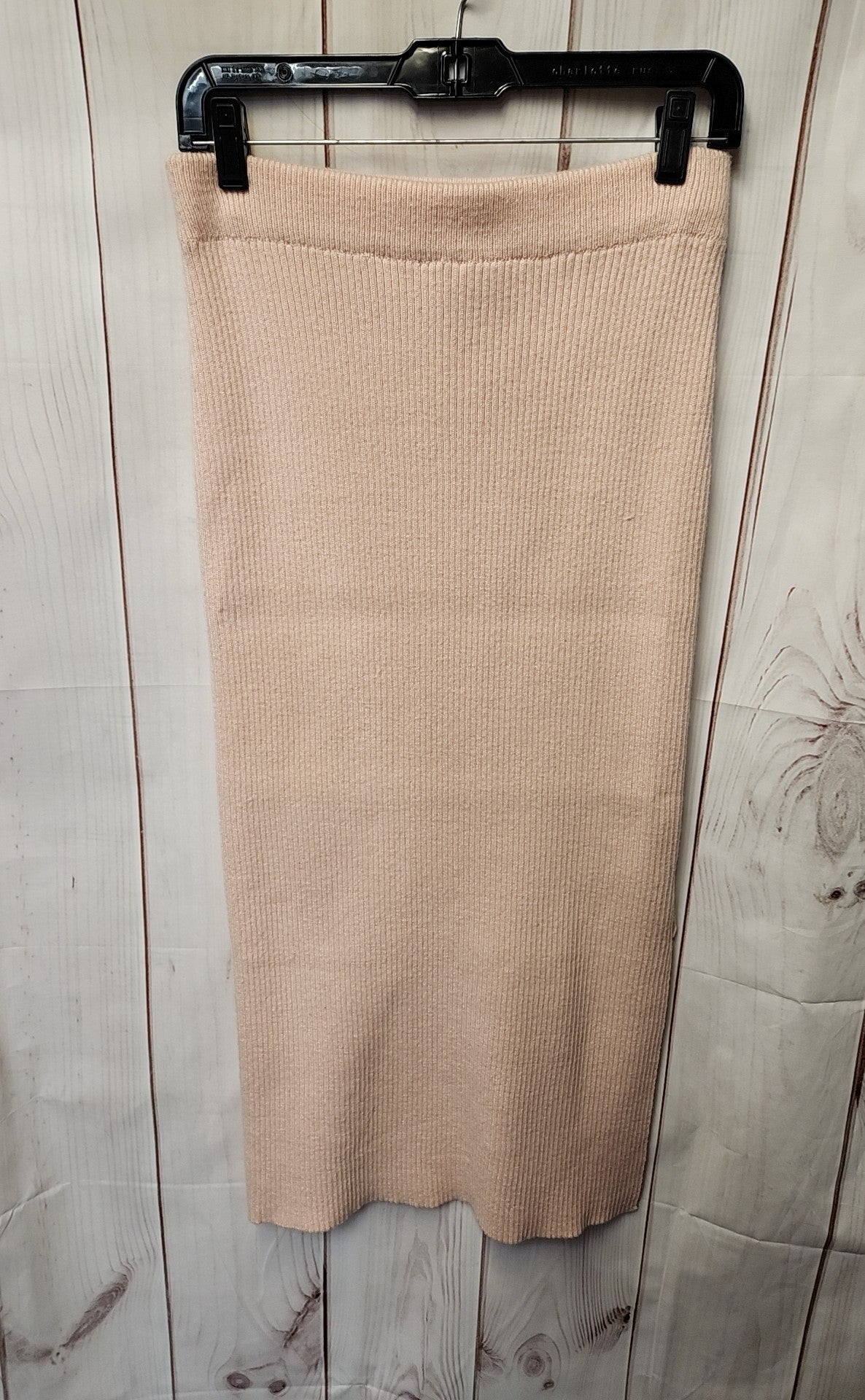 Double Zero Women's Size M Peach Knit Skirt